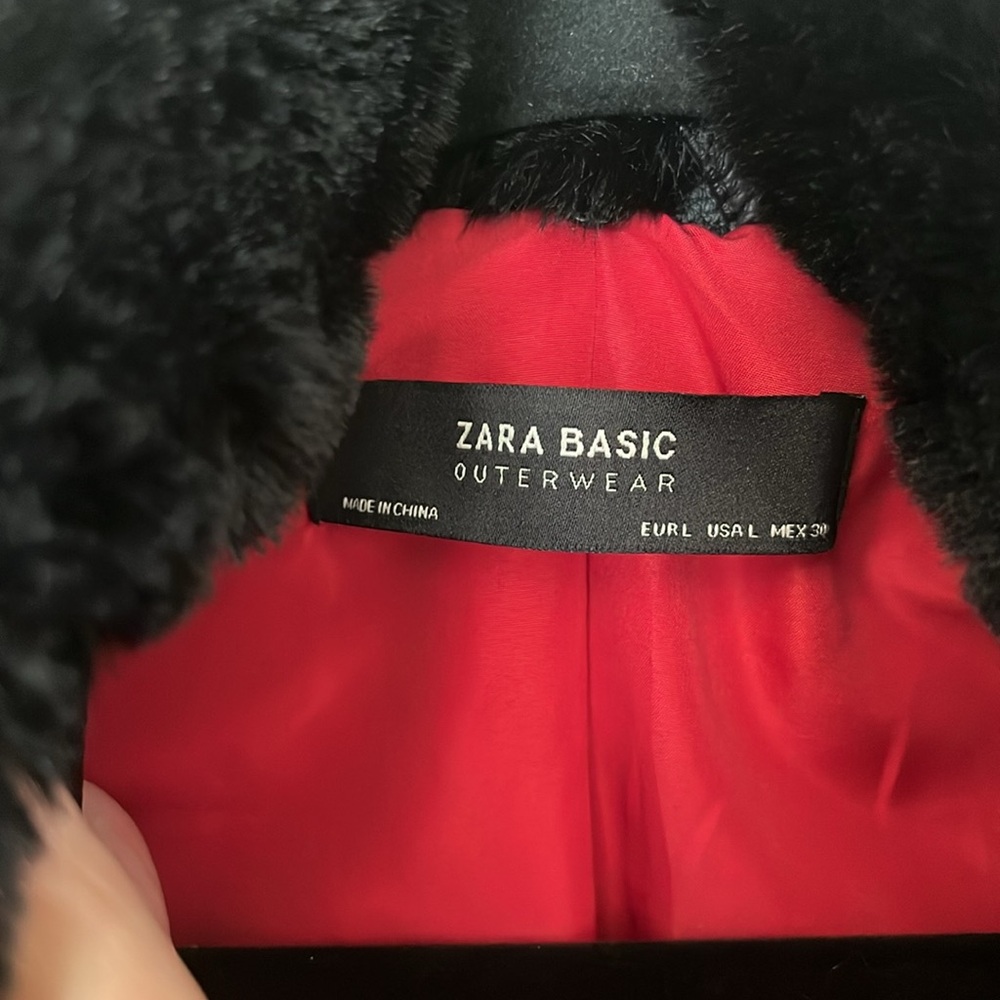 Zara moto fur jacket - Picture 3 of 16